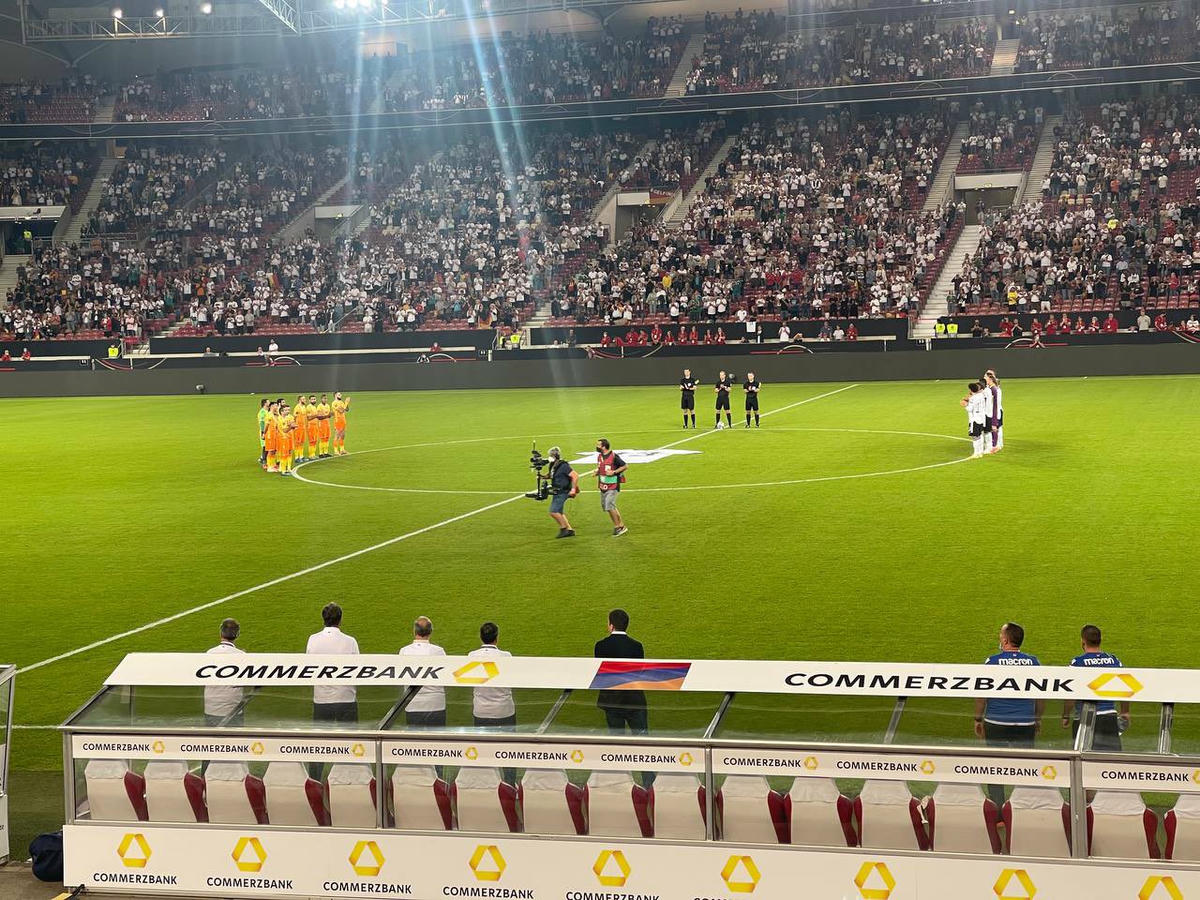 Ermenistan Almanya'ya farklı mağlup oldu